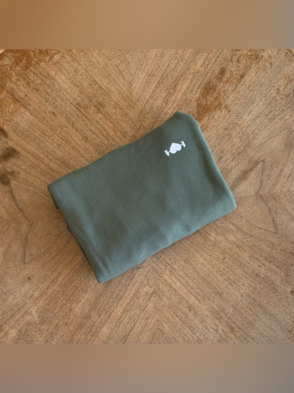 Wodbottom Olive Crop Sweatshirt